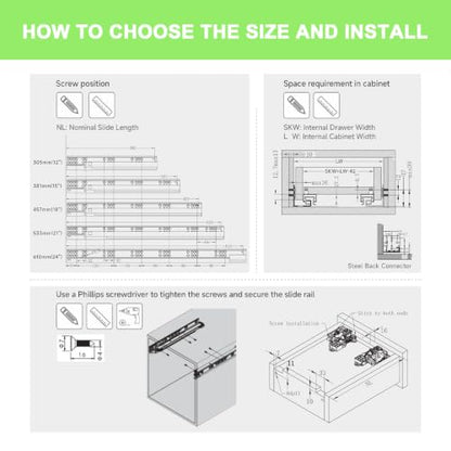 undermount Drawer Slides