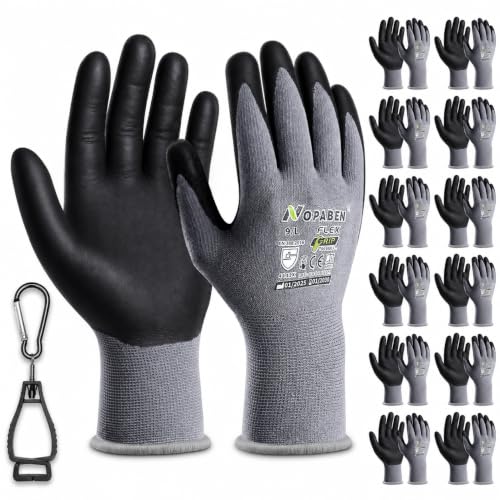 Safety Work Gloves Men (9/Large / Contemporary)
