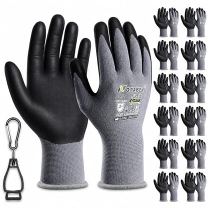 Safety Work Gloves Men (9/Large / Contemporary)
