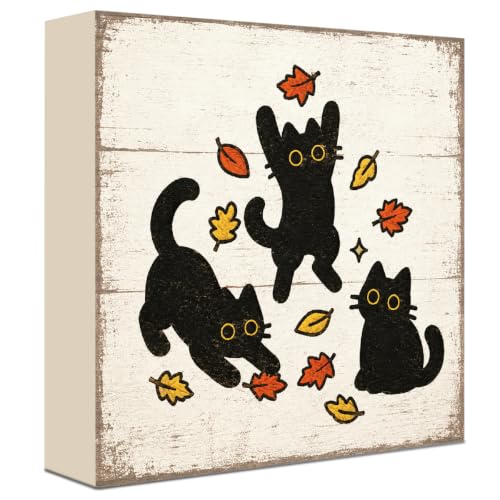 Fall Decorations for Home Wood Sign Fall Decor Shelf Decor