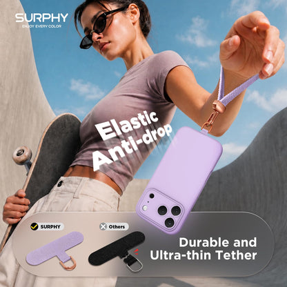 Elastic Phone Wrist Strap (Purple)