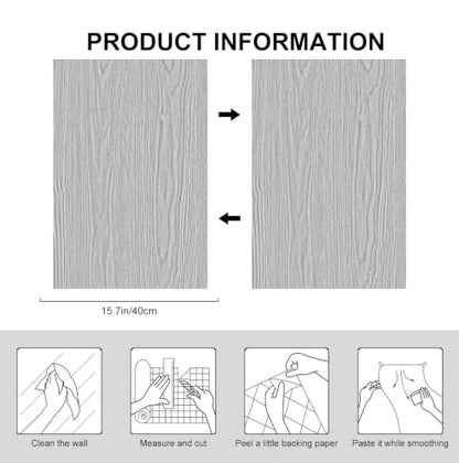 Wood Wallpaper Peel and Stick