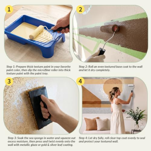 Texture Paint Roller Kit