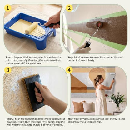 Texture Paint Roller Kit