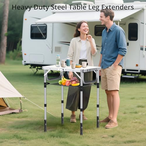 4pcs Folding Table Leg Extenders