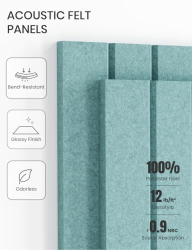 Felt Bulletin Board Tiles Large 48" x 36" Cork Board Alternative