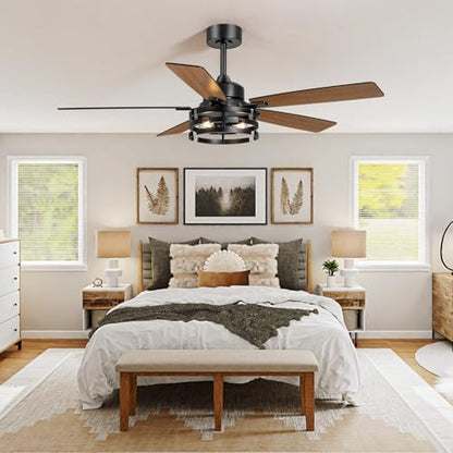 52 Inch Ceiling Fan with Light