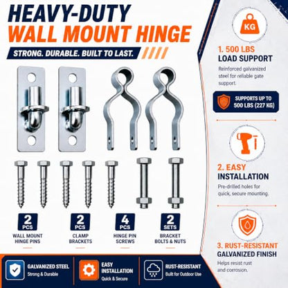 Post Gate Hinges