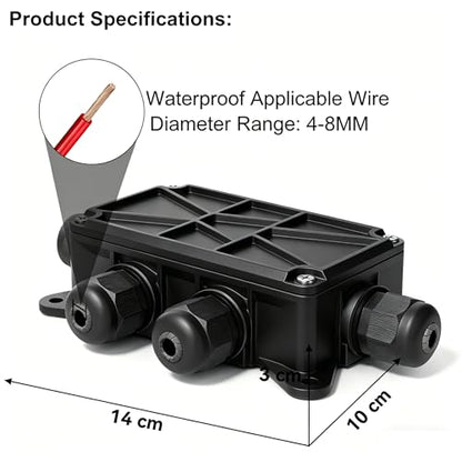 IP65 Waterproof Junction Box for WAGO 221 Lever Nuts