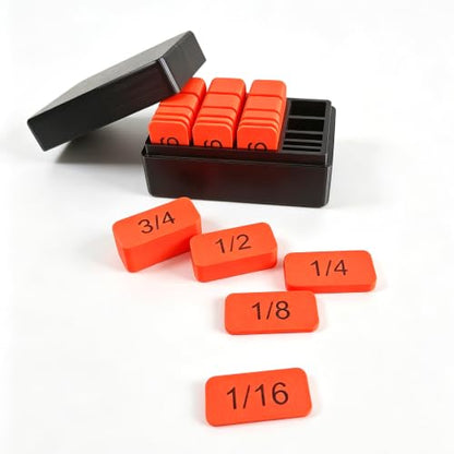 20Pcs Premium Woodworking Setup Blocks Set with Storage Case