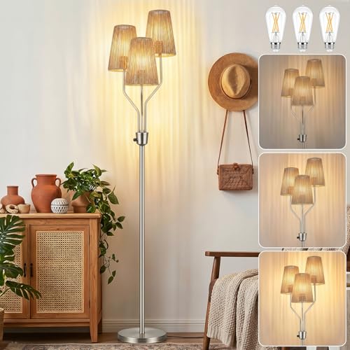 Boho 3 Light Dimmable Floor Lamp Series