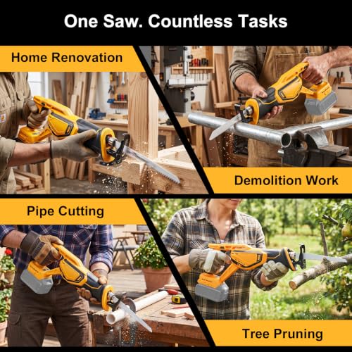 Brushless Cordless Reciprocating Saw