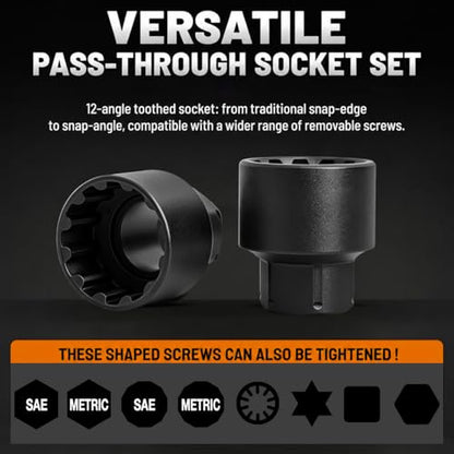 Through Bolt Socket Set