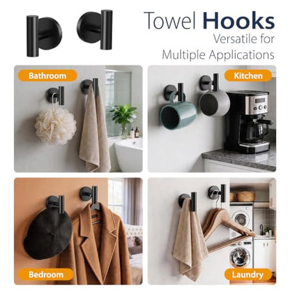 5 Piece Bathroom Towel Bar Set
