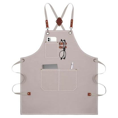 Aprons For Women Men With Large Pockets