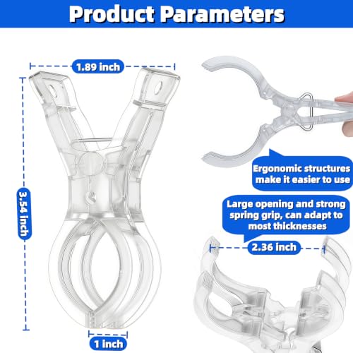 Balloon Arch Kit with Clear Spring Clamps for Party Decorations