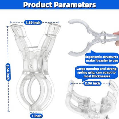 Balloon Arch Kit with Clear Spring Clamps for Party Decorations