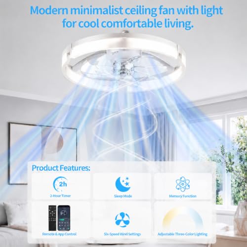 Ceiling Fans with Lights and Remote