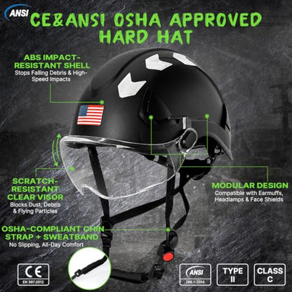 Type 2 Hard Hat with Chin Strap