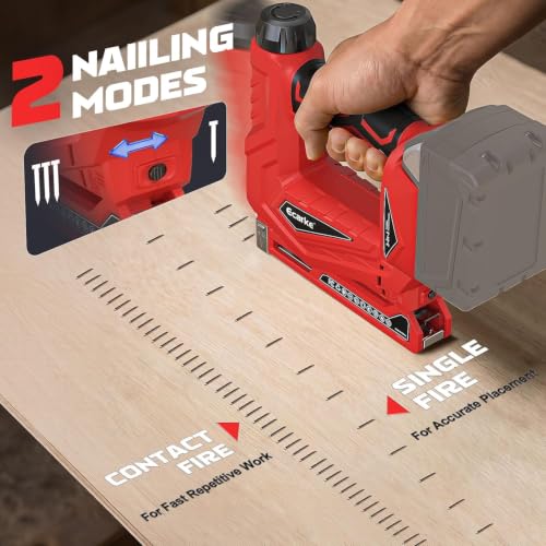 Cordless 2" Brad Nailer Compatible with Dewalt 20V Battery