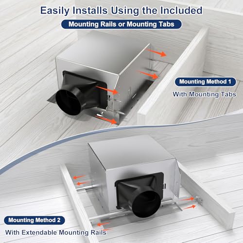 Bathroom Exhaust Fan with Light
