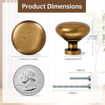 Cabinet Knobs for Kitchen Cabinets and Dresser