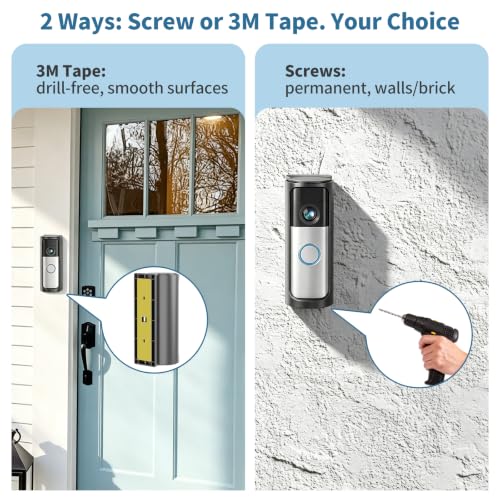 Doorbell Mount with 360° Adjustable Angle
