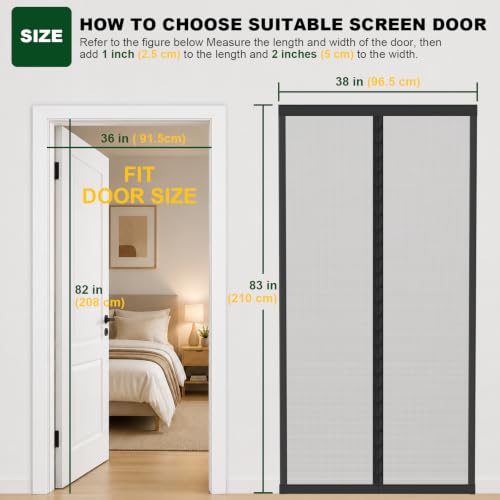Heavy Duty Fiberglass Screen Door Magnets