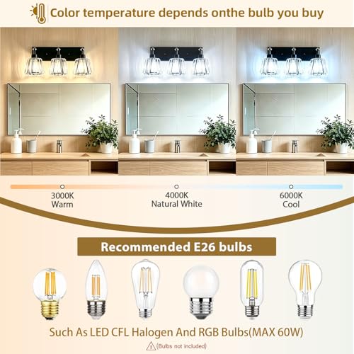 E26 Crystal Vanity Light