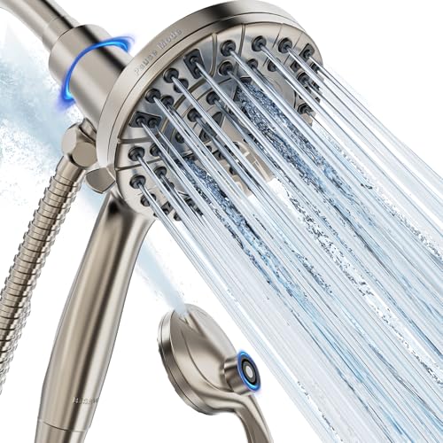 9 Settings High Pressure Magnetic Shower Head with Handheld
