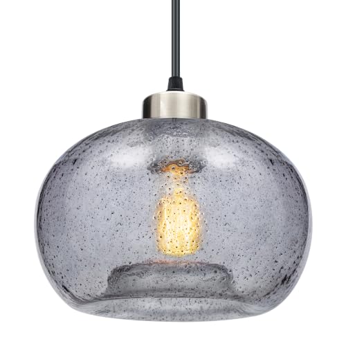 Glass Pendant Lights Kitchen Island Modern