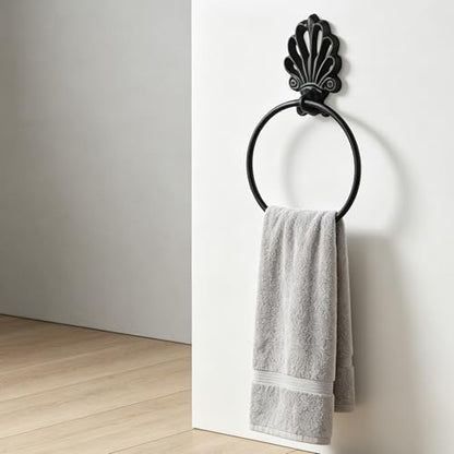 Rust Vintage Cast Iron Solid Towel Ring