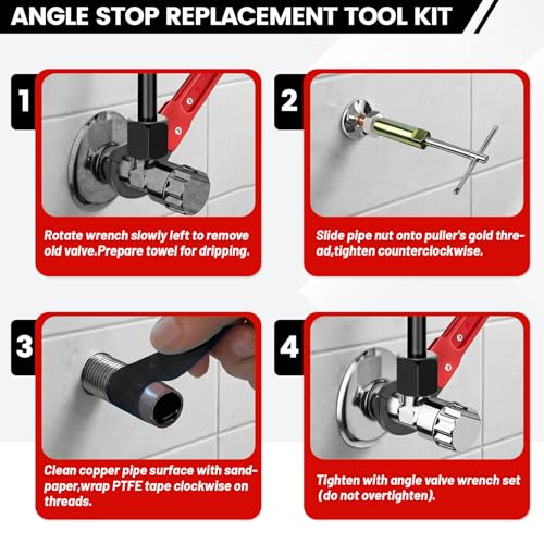 6 Pcs Plumbing Tools Kit