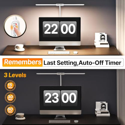 LED Desk Lamp for Home Office with Base