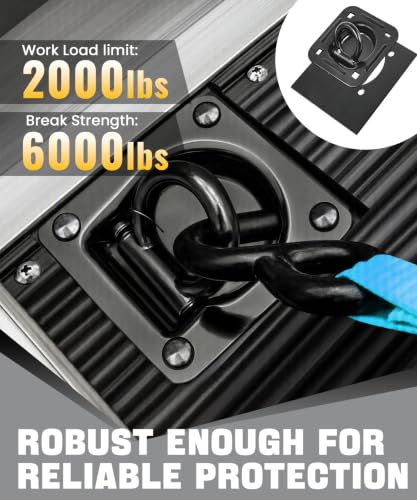 Recessed D Ring Tie Down Anchors