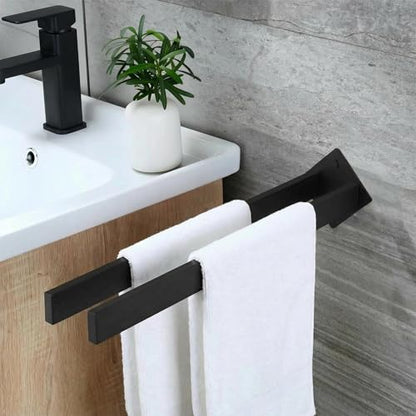 Double Rod Towel Bar 16 Inch