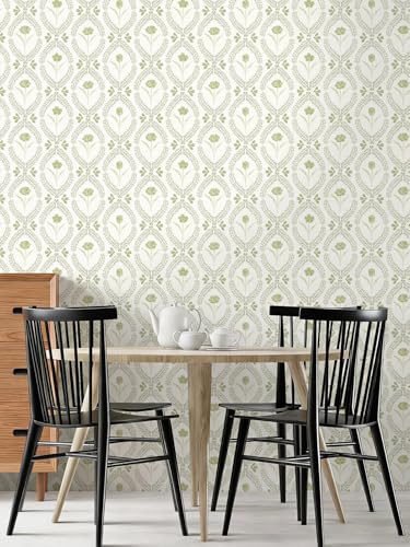 Peel and Stick Wallpaper Floral Wallpaper Leaf Contact Paper