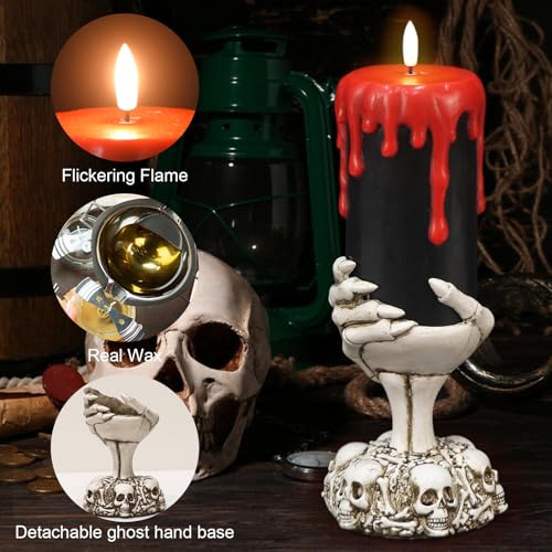 Halloween Pillar Candles S02 0706