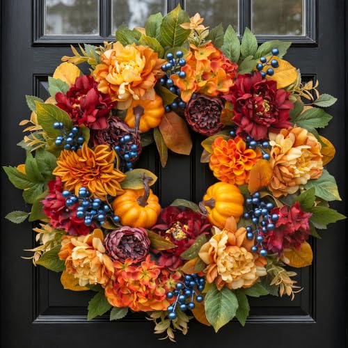 Fall Wreaths for Front Door