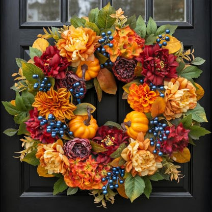 Fall Wreaths for Front Door