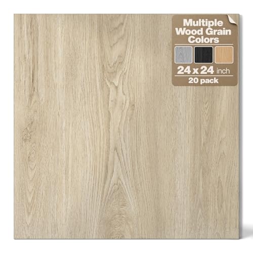 Peel and Stick Floor Tile 24 x 24 inch
