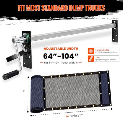 Heavy Duty Hand Crank Dump Truck