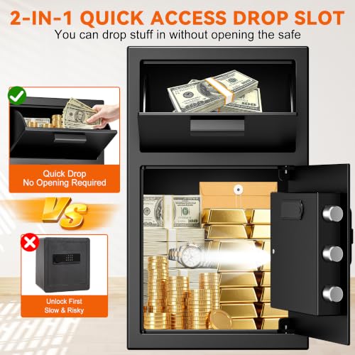 Depository Safe Drop Box with Slot