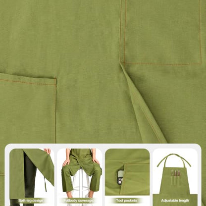 Pottery Apron Split Leg