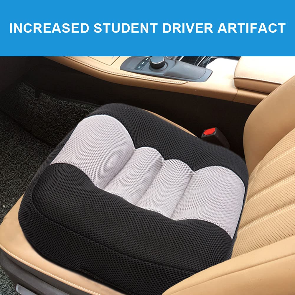 Car Booster Seat Cushion Heightening Height Boost Mat (Black)
