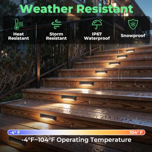 8 Inch Low Voltage LED Step Lights