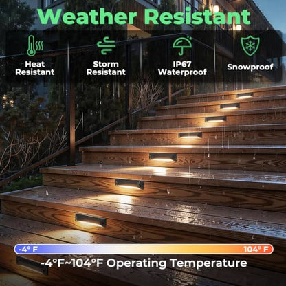 8 Inch Low Voltage LED Step Lights