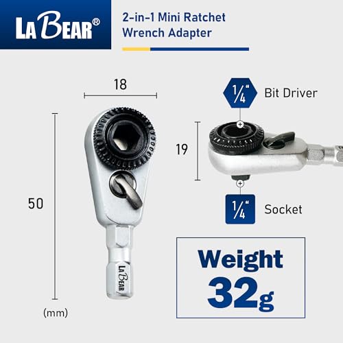 Dual Sided Mini Ratchet Adapter