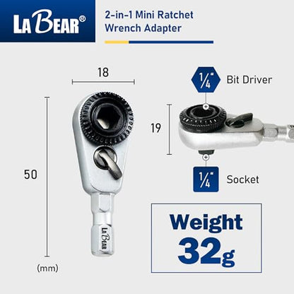 Dual Sided Mini Ratchet Adapter