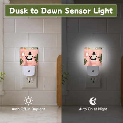 Night Light Night Lights Plug into Wall with Dusk to Dawn Sensor for Bedroom Bathroom Hallway Kitchen
